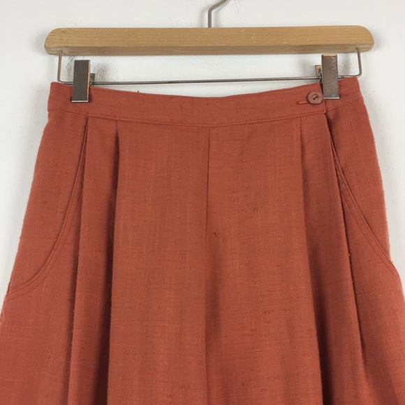 Vintage wide leg culottes palazzo cropped Capri - Picture 6 of 6